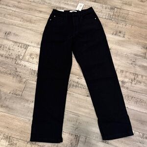 WeWoreWhat Black Straight Leg Jeans
